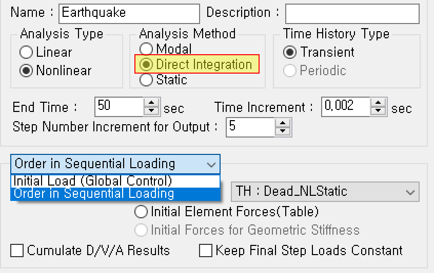 Part 2 Direct Integration Method Initial Load Optimization In part 2 direct integration method initial load optimization in
